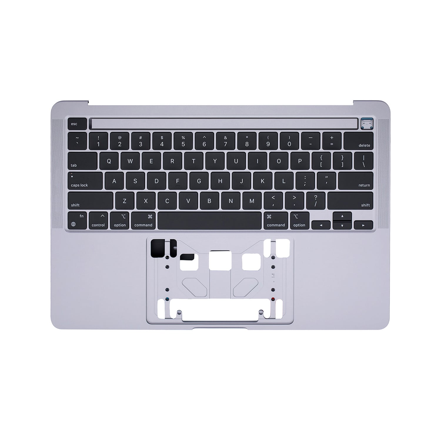 GREY TOP CASE WITH KEYBOARD FOR MACBOOK PRO 13" M1 A2338 (LATE 2020)