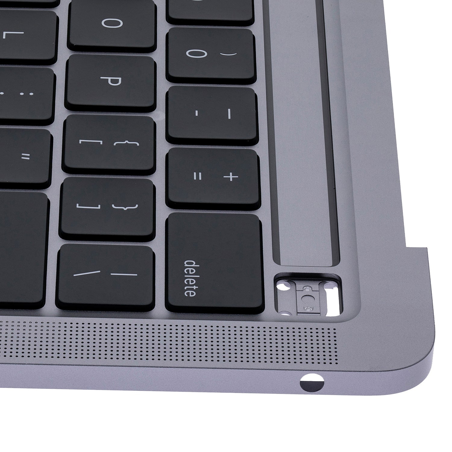 GREY TOP CASE WITH KEYBOARD FOR MACBOOK PRO 13" M1 A2338 (LATE 2020)