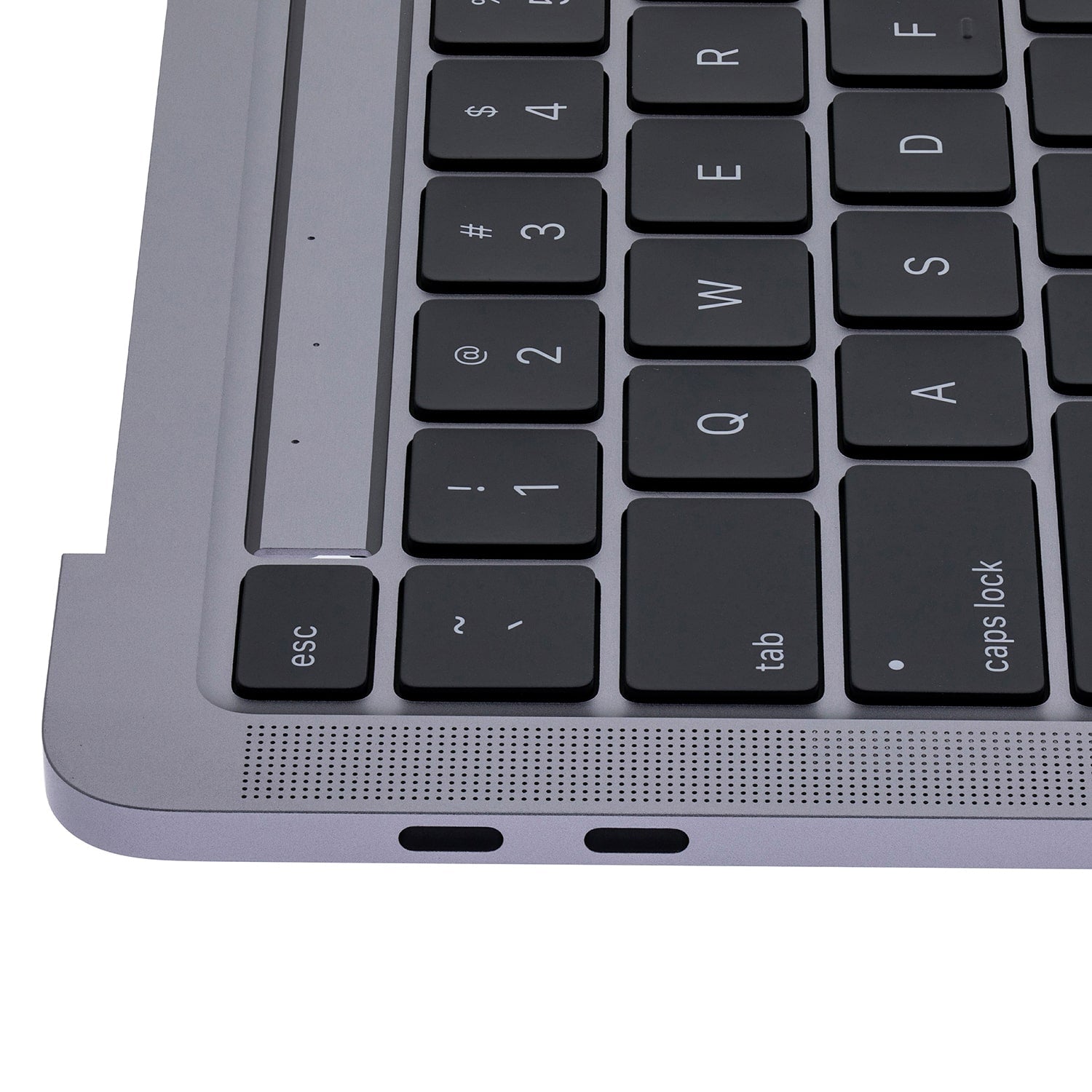 GREY TOP CASE WITH KEYBOARD FOR MACBOOK PRO 13" M1 A2338 (LATE 2020)