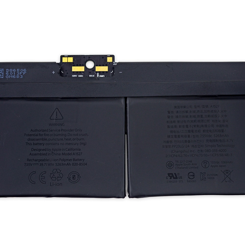 Avance A1527 7.6V-40.28WH 5263mAh Battery for Apple MacBook Retina 12" A1534 EARLY 2015