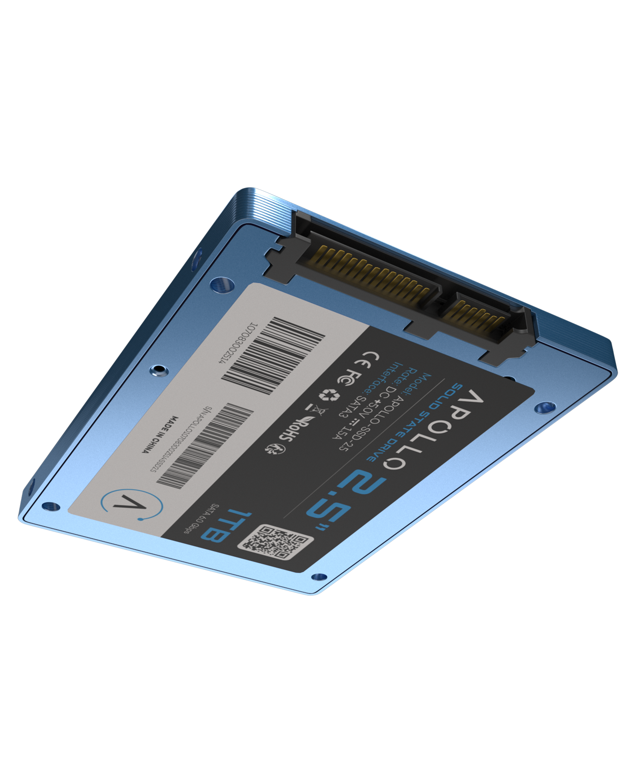 Apollo High Performance 2.5" SSD 3D TLC Nand 128GB